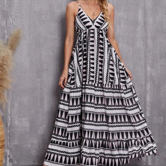 . Dresses & Skirts - Ruffle Hem Cami maxi Dress